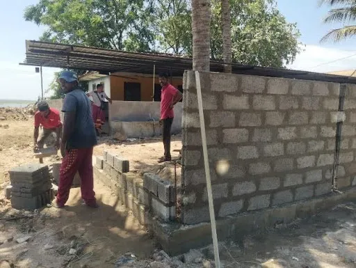 GHF Supports Moral School Wall Construction